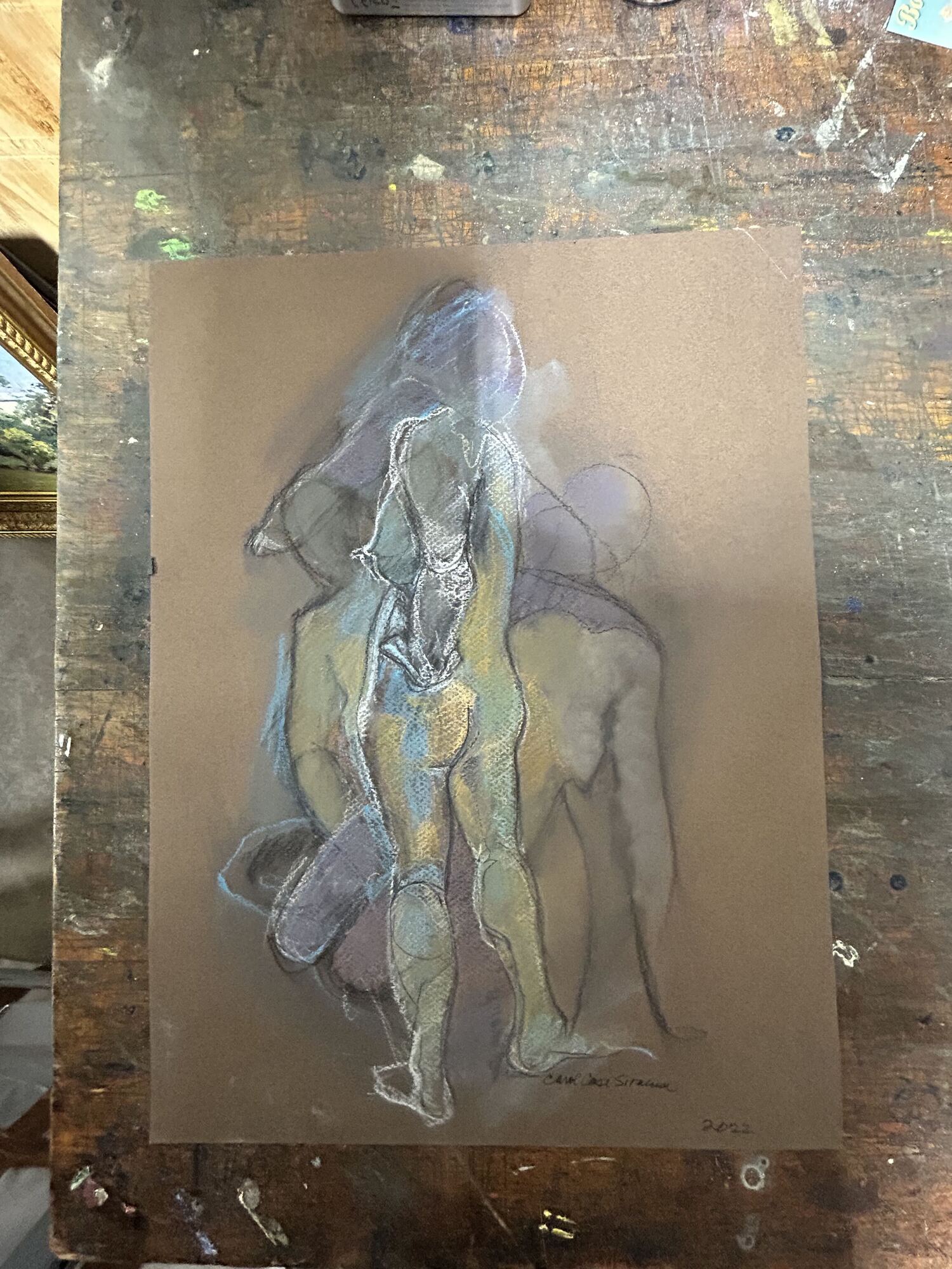 Figure from Behind