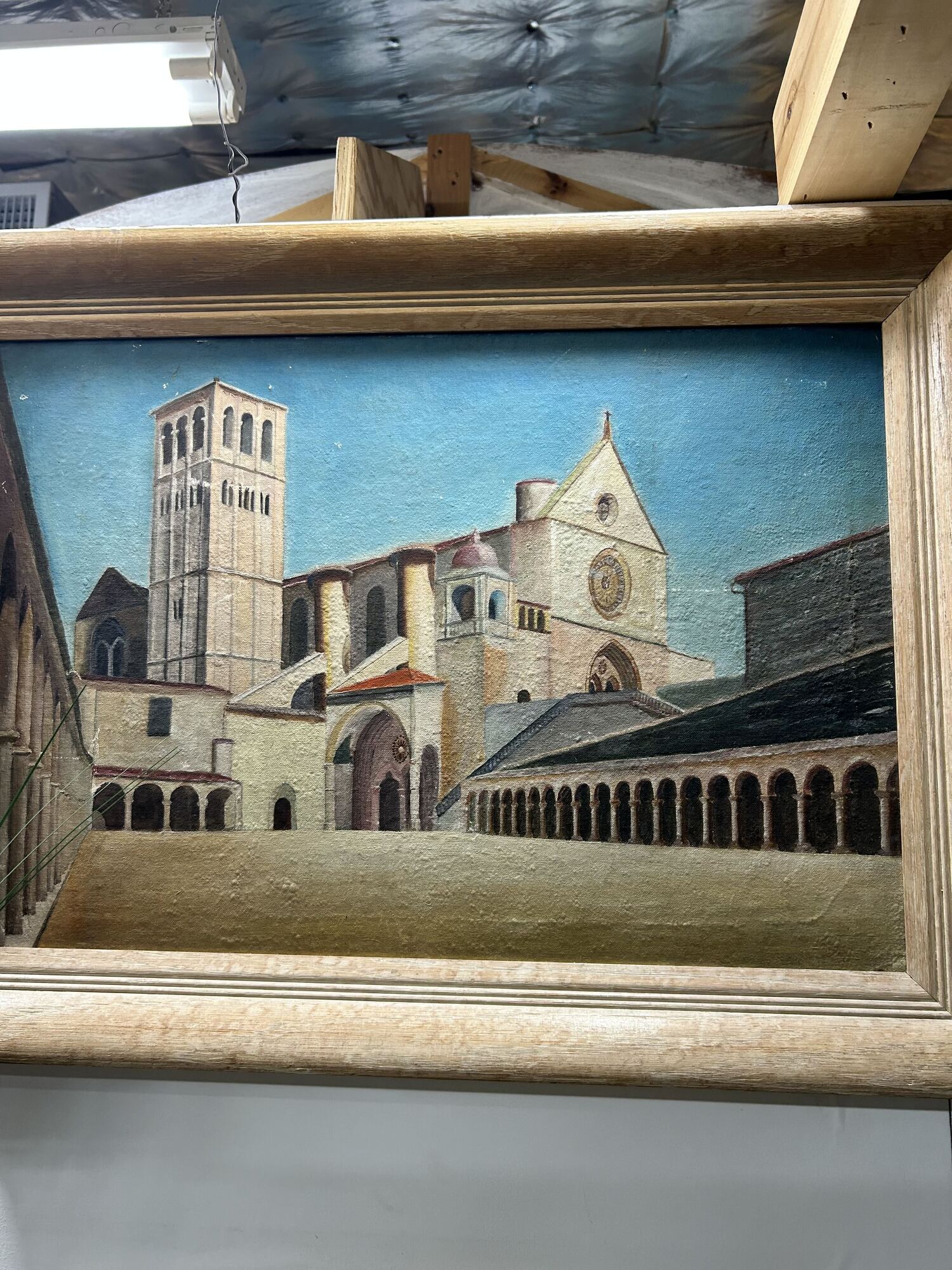 Basilica with Empty Piazza