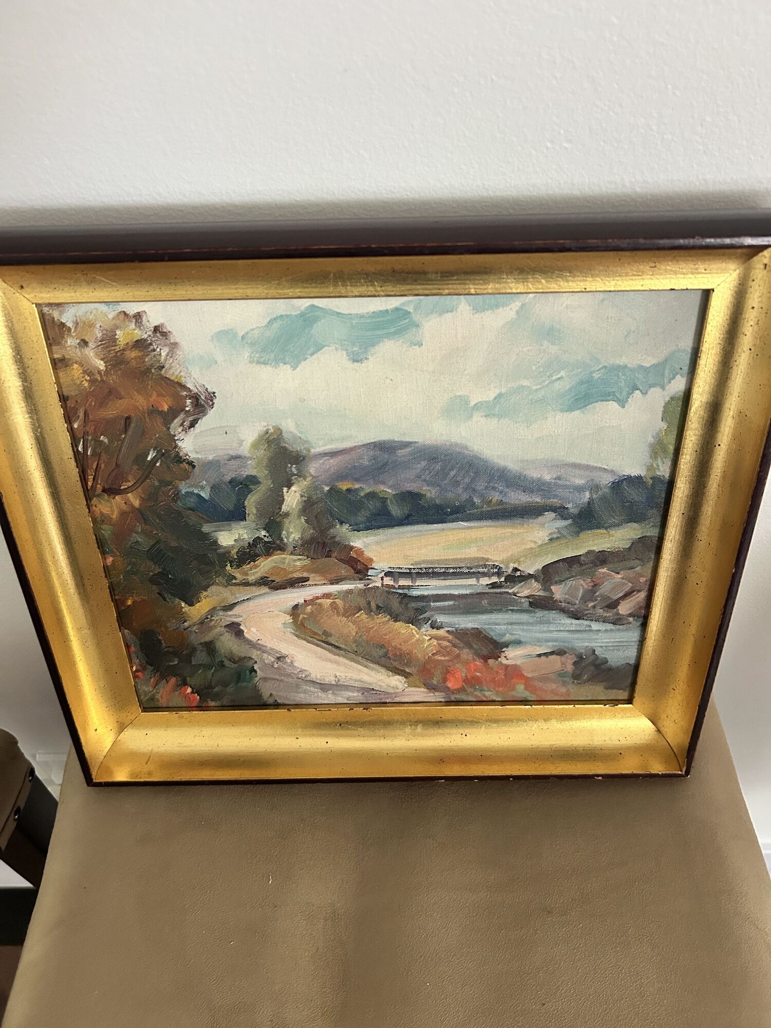 River Bend with Bridge